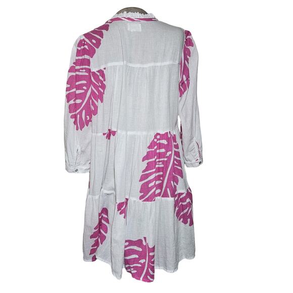 Honorine Giselle Cotton Mini Dress Size Small - Picture 2 of 4